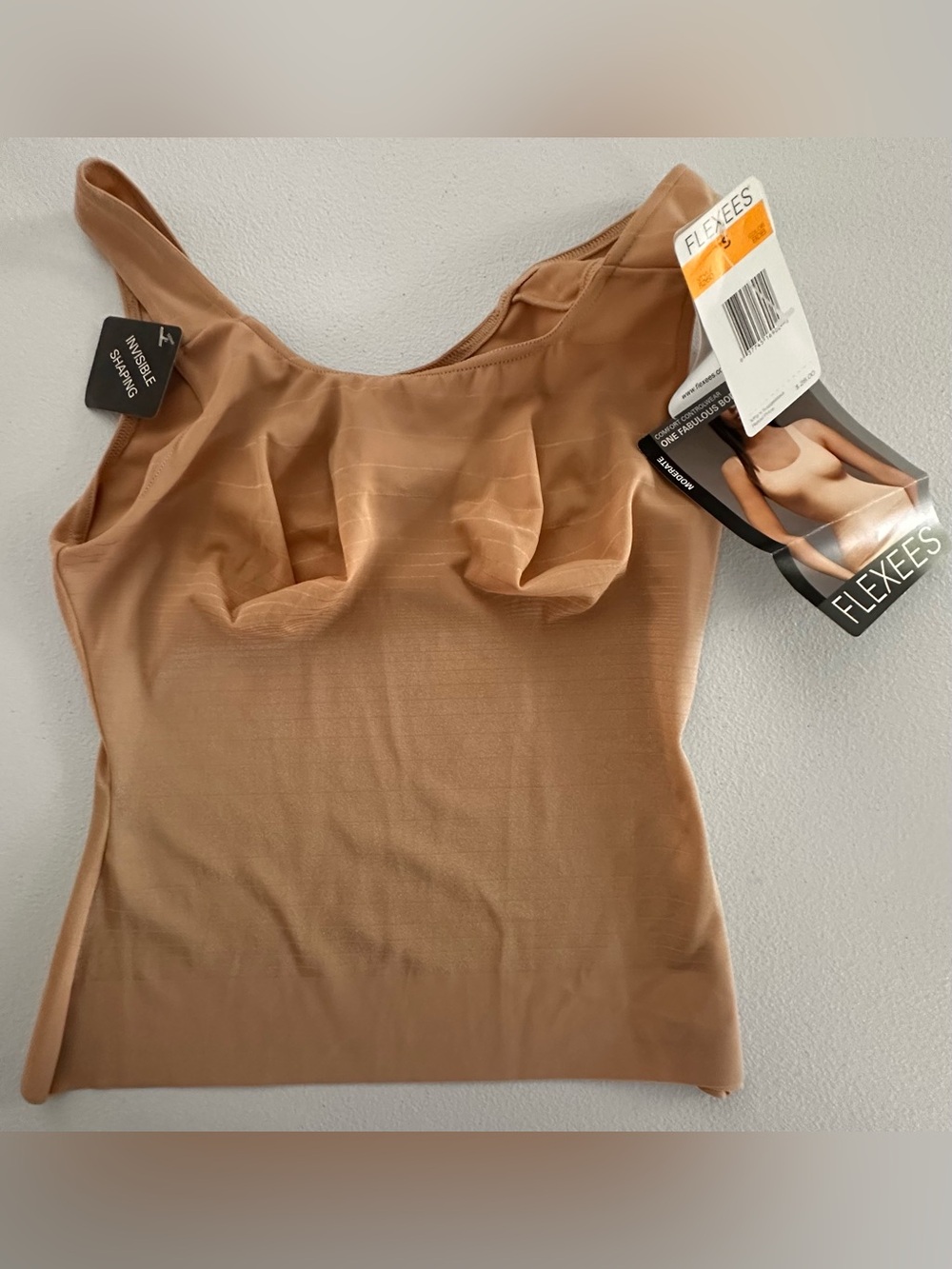 Flexees Nude Shaping Camisole Tank Top